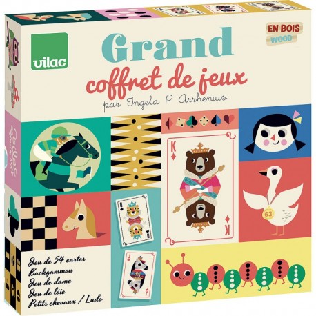 COFFRET MUTLI-JEUX - INGELA P. ARRHENIUS